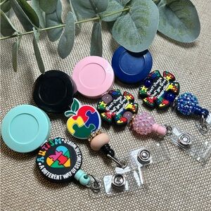 Autism Awareness Badge Reel